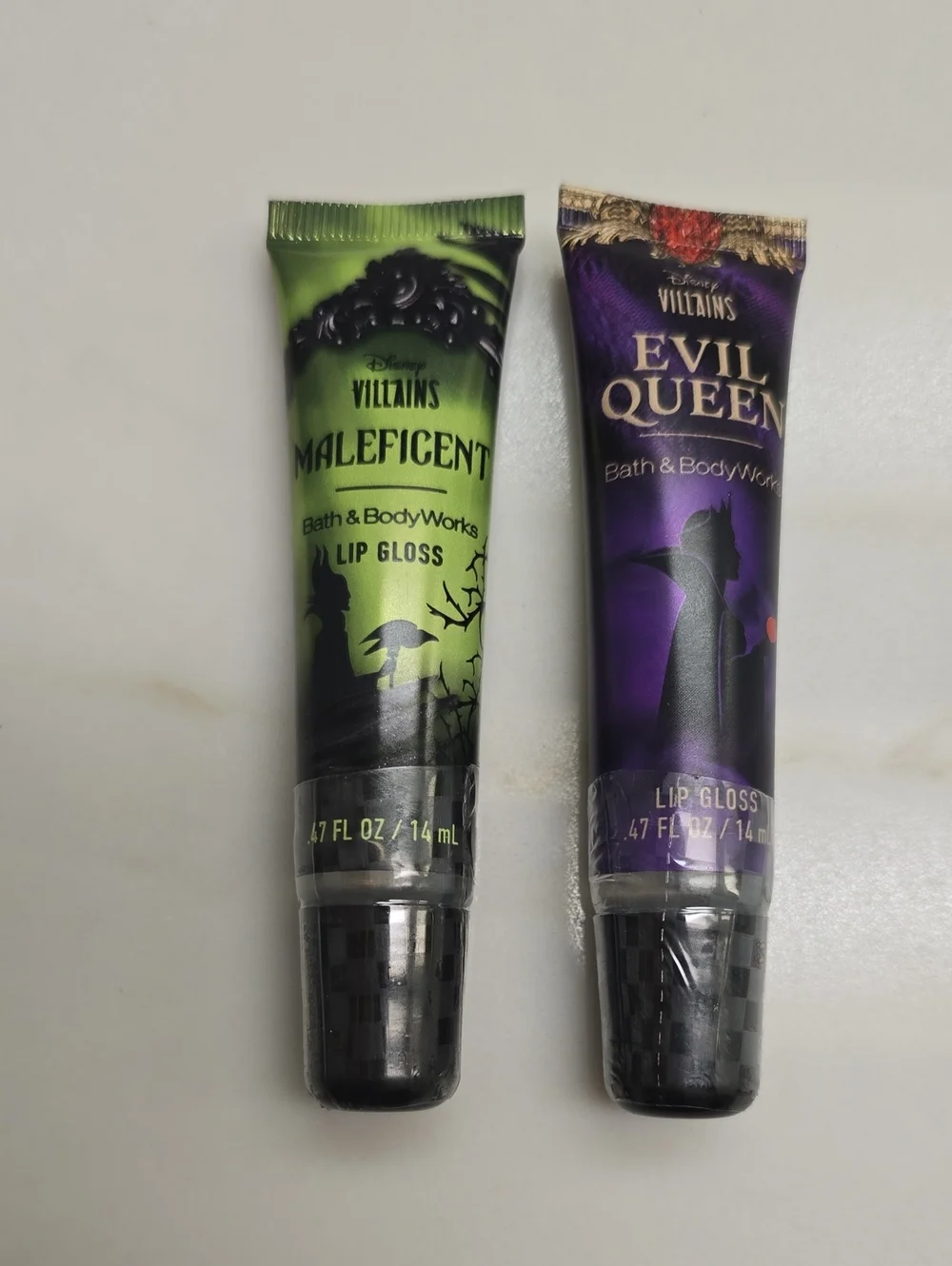 Bath & Body Works Disney Clear Lip Gloss 2 Tubes New & Sealed
